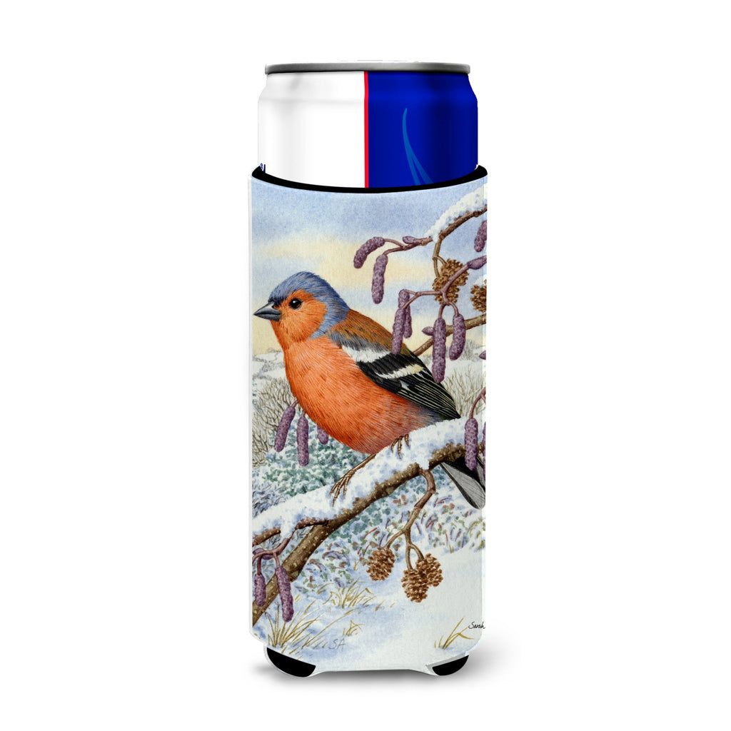 Caroline'S Treasures Eurasian Bullfinch Michelob Ultra Koozies For Slim Cans - Thumbnail 3