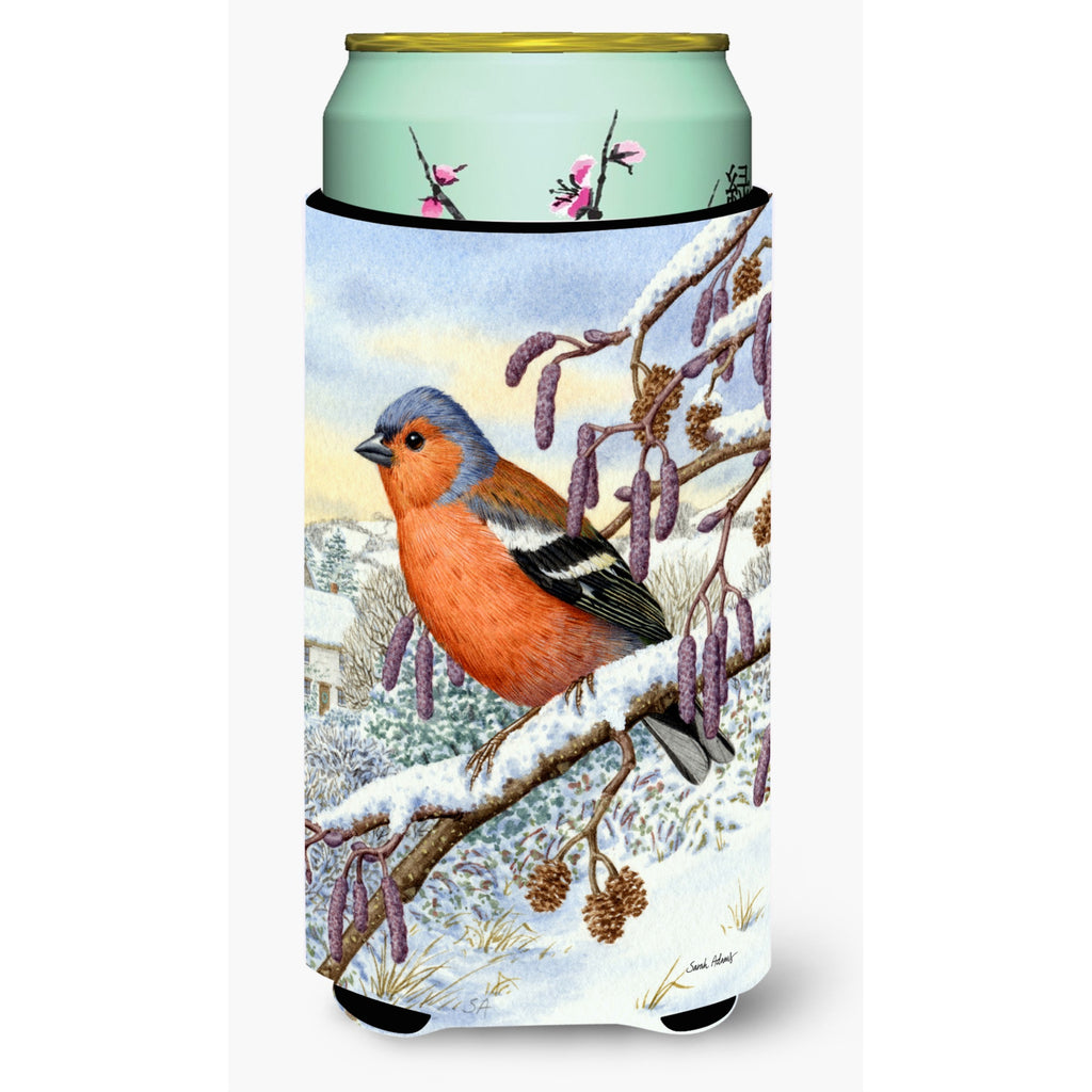 Caroline's Treasures Eurasian Bullfinch Wine Bottle Koozie Hugger - Thumbnail 4
