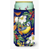 Caroline'S Treasures Eurasian Blue Tit Tall Boy Koozie Hugger, Multicolor