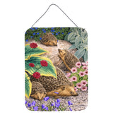 Caroline'S Treasures Hedgehogs Wall Or Door Hanging Prints Asa2072Ds1216, 16Hx12W, Multicolor