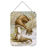 Caroline'S Treasures Otter Family Wall Or Door Hanging Prints Asa2075Ds1216, 16Hx12W, Multicolor
