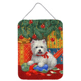 Caroline'S Treasures Westie Christmas Packages Wall Or Door Hanging Prints Asa2080Ds1216, 16Hx12W, Multicolor