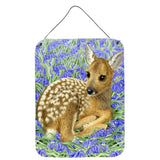 Caroline'S Treasures Deer Fawn Wall Or Door Hanging Prints Asa2082Ds1216, 16Hx12W, Multicolor