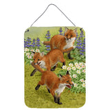 Caroline'S Treasures Fox Cubs Wall Or Door Hanging Prints Asa2083Ds1216, 16Hx12W, Multicolor
