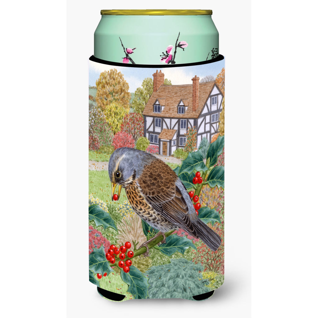 Caroline'S Treasures Fieldfare Tall Boy Koozie Hugger