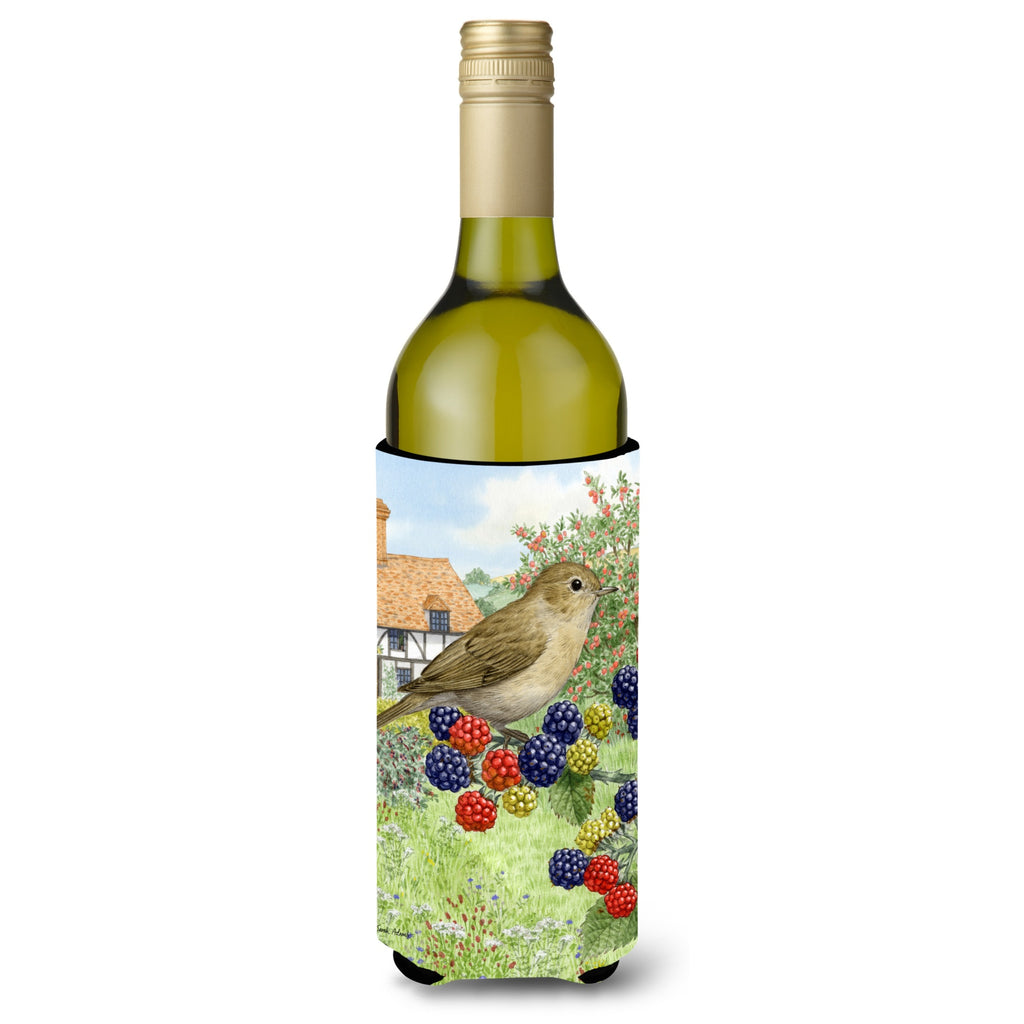 Caroline'S Treasures Garden Warbler Wine Bottle Koozie Hugger