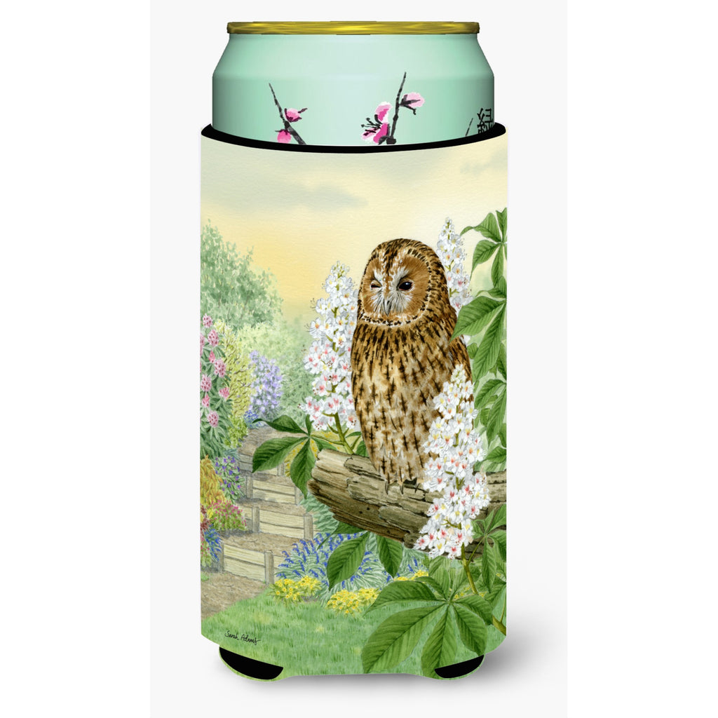 Caroline'S Treasures Tawny Owl Tall Boy Koozie Hugger