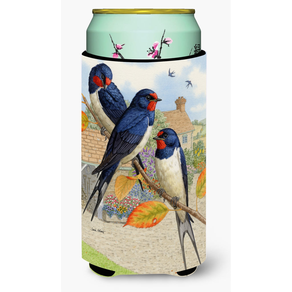 Caroline's Treasures Barn Swallows Wine Bottle Koozie Hugger - Thumbnail 2