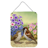 Caroline'S Treasures House Sparrows Wall Or Door Hanging Prints Asa2112Ds1216, 16Hx12W, Multicolor