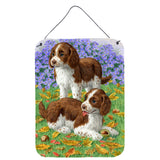 Caroline'S Treasures Welsh Springer Spaniel Pups Wall Or Door Hanging Prints Asa2116Ds1216, 16Hx12W, Multicolor