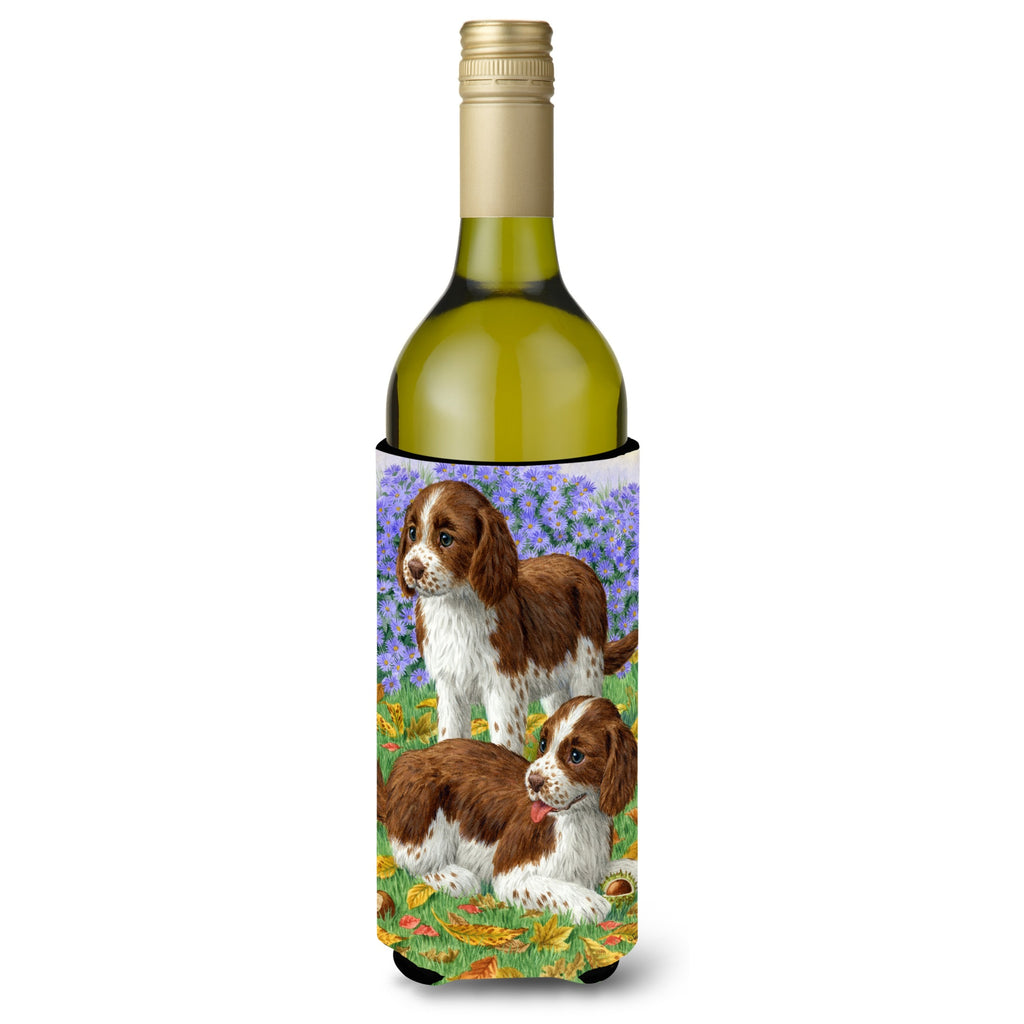 Caroline'S Treasures Welsh Springer Spaniel Pups Bottle Koozie Hugger