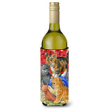 Caroline'S Treasures Kittens Wine Bottle Koozie Hugger, 750 Ml, Multicolor