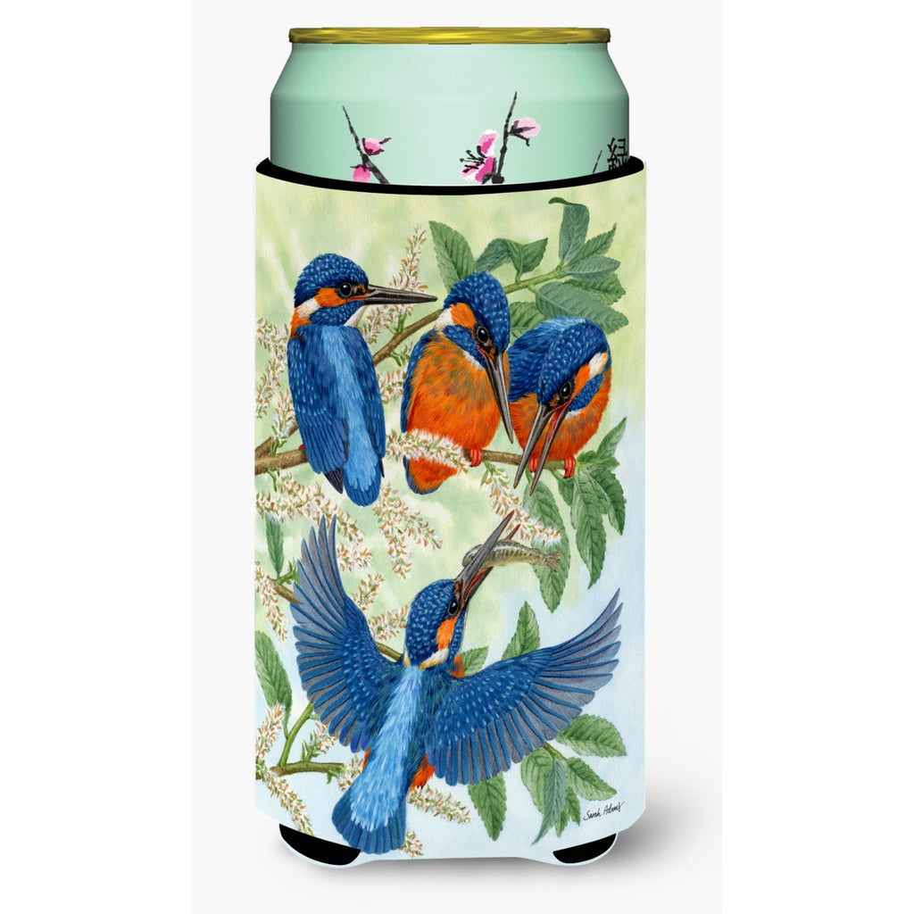 Caroline'S Treasures Kingfisher Family Tall Boy Koozie Hugger