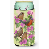 Caroline'S Treasures Warbler Family Tall Boy Koozie Hugger, Multicolor