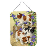 Caroline'S Treasures Papillon Pups Wall Or Door Hanging Prints Asa2129Ds1216, 16Hx12W, Multicolor