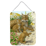 Caroline'S Treasures Lynx & Cubs Wall Or Door Hanging Prints Asa2134Ds1216, 16Hx12W, Multicolor