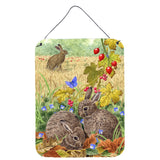 Caroline'S Treasures Leverets And Rabbit Wall Or Door Hanging Prints Asa2140Ds1216, 16Hx12W, Multicolor