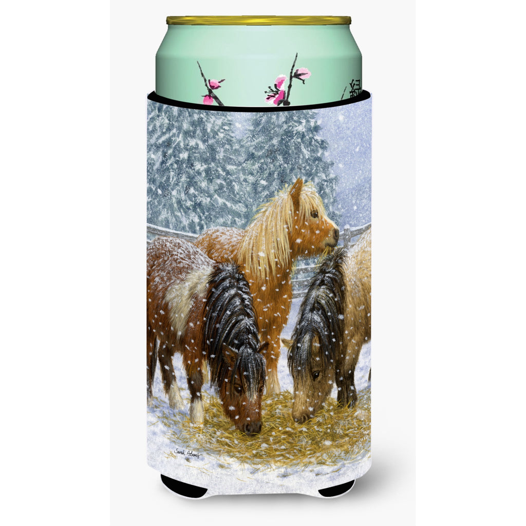 Caroline'S Treasures Shtetl And Ponies Tall Boy Koozie Hugger