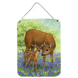 Caroline'S Treasures Deer & Fawn Wall Or Door Hanging Prints Asa2151Ds1216, 16Hx12W, Multicolor