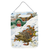 Caroline'S Treasures Hedgehog Holiday Wall Or Door Hanging Prints Asa2158Ds1216, 16Hx12W, Multicolor