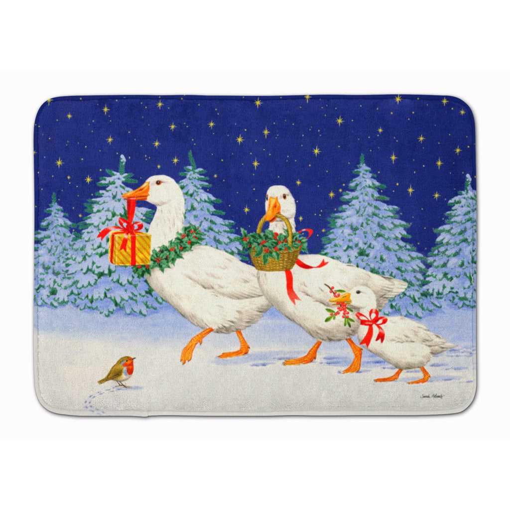Caroline's Treasures Three Geese & Gifts Floor Mat