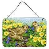 Caroline'S Treasures Pheasant Chicks Wall Or Door Hanging Prints Asa2177Ds812, 8Hx12W, Multicolor