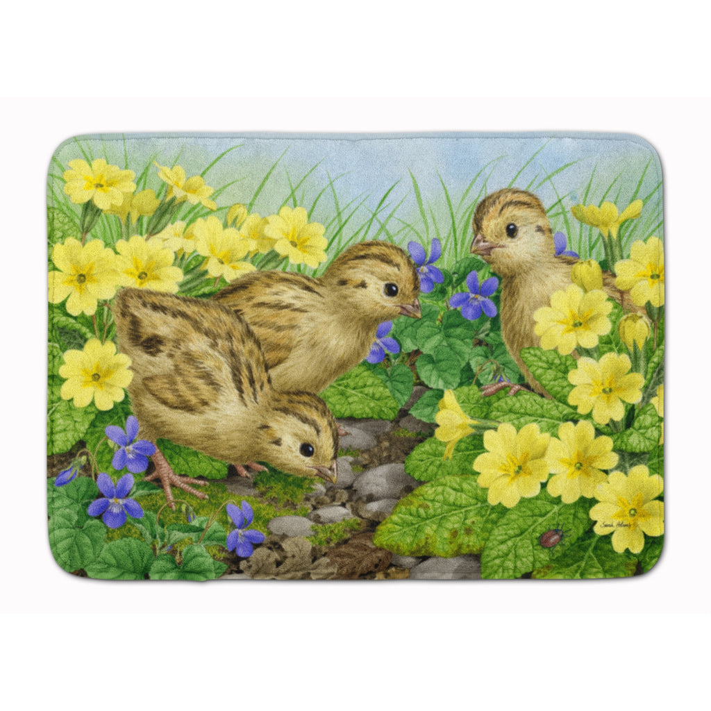 Caroline'S Treasures Pheasant Chicks Floor Mat