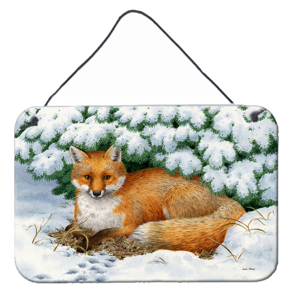 Caroline's Treasures Fox Nap Time Wall Or Door Hanging Prints
