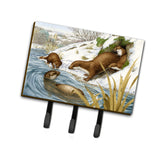 Caroline'S Treasures Asa2186Th68 Playtime Otters Leash Or Key Holder, Large, Multicolor