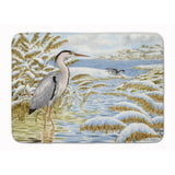 Caroline'S Treasures Blue Heron By The Water Floor Mat, 19 X 27, Multicolor