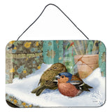 Caroline'S Treasures Chaffinches Wall Or Door Hanging Prints Asa2194Ds812, 8Hx12W, Multicolor