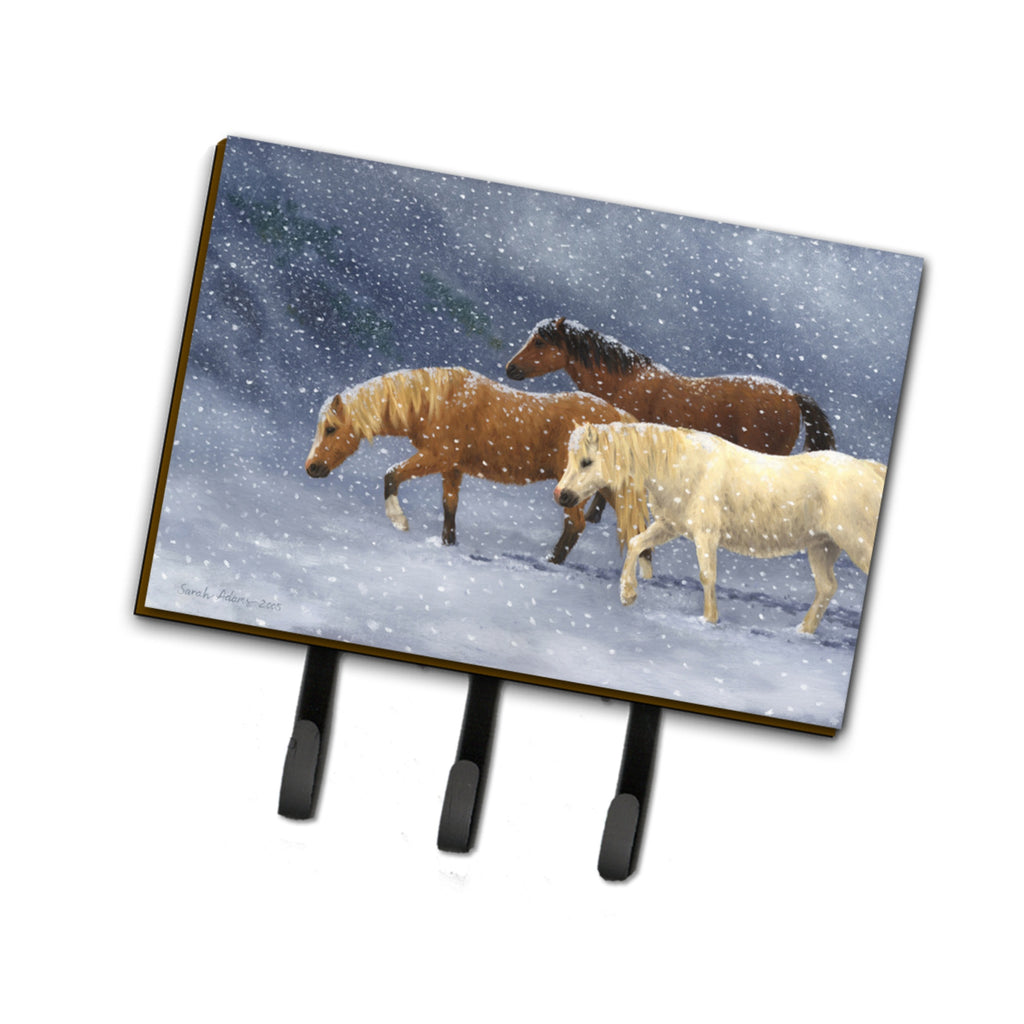 Caroline'S Treasures Seeking Shelter Horses Leash Or Key Holder