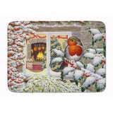 Caroline'S Treasures European Robin Floor Mat, 19 X 27, Multicolor