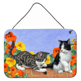 Caroline'S Treasures Kittens Wall Or Door Hanging Prints Asa2201Ds812, 8Hx12W, Multicolor