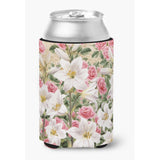 Caroline'S Treasures Asad0115Cc Lilies And Roses By Sarah Adams Can Or Bottle Hugger, Multicolor
