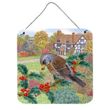 Caroline'S Treasures Fieldfare By Sarah Adams Wall Or Door Hanging Prints Asad0678Ds66, 6Hx6W, Multicolor