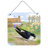 Caroline'S Treasures House Martin By Sarah Adams Wall Or Door Hanging Prints Asad0682Ds66, 6Hx6W, Multicolor