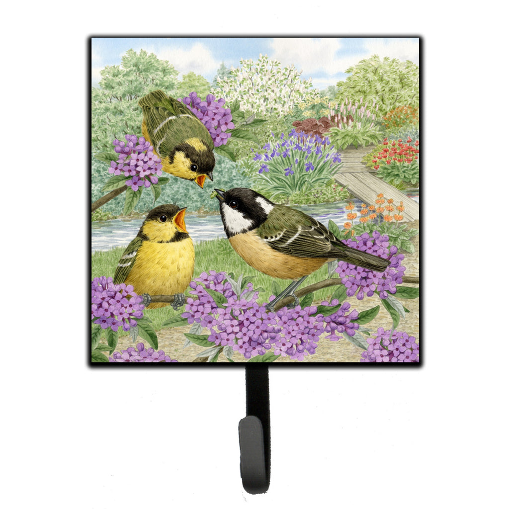 Caroline's Treasures Coal Tits Leash or Key Holder - Thumbnail 4