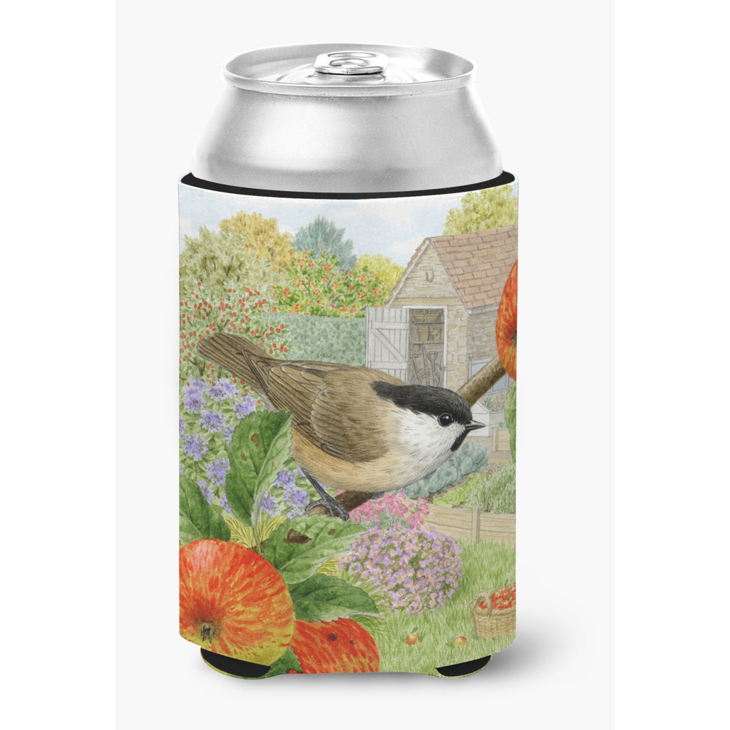 Caroline'S Treasures Coal Tits Apple Picker Can Or Bottle Hugger