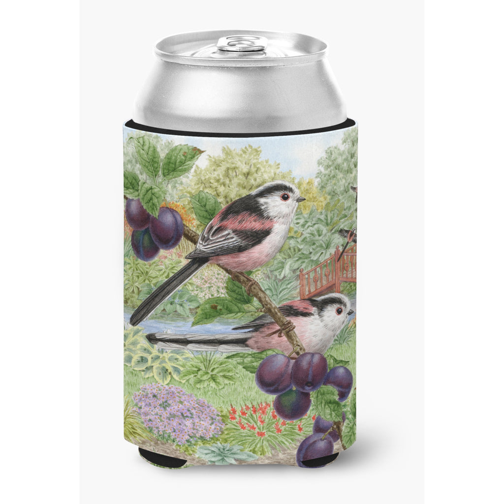 Caroline'S Treasures Long Tailed Tits By Sarah Adams Can Or Bottle Hugger - Thumbnail 2
