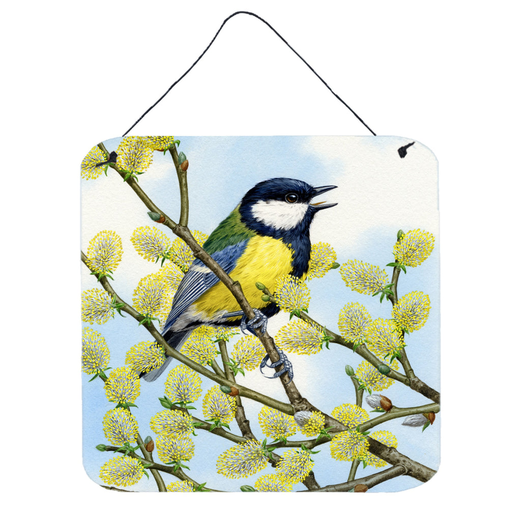 Caroline's Treasures Eurasian Blue Tit Wall Or Door Hanging Prints - Thumbnail 3