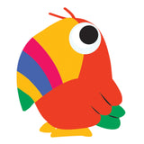 Magnetic Whiteboard Eraser, Toucan