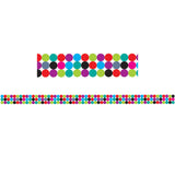 Big Magnetic Magi-Strips, Color Dots, 12