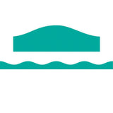Big Magnetic Magi-Strips, Turquoise, 12