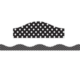 Big Magnetic Magi-Strips, Black and White Dots, 12