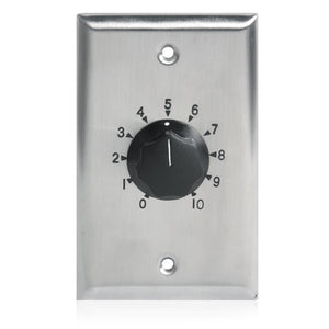 100 Watt Single Gang Stainless Steel 70.7V Commercial