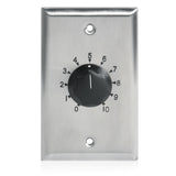 100 Watt Single Gang Stainless Steel 70.7V Commercial