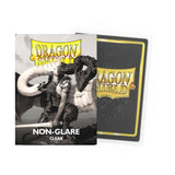 Dragon Shield Sleeves - Matte Nonglare Clear V2 100 Ct - Card Sleeves - Smooth & Tough - Compatible With Pokmon, Magic The Gathe
