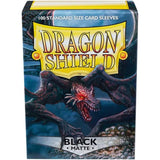 Dragon Shield Outer Sleeves - Matte Black 100 Ct - Card Sleeves - Smooth & Tough - Compatible With Pokmon, Magic The Gathering C