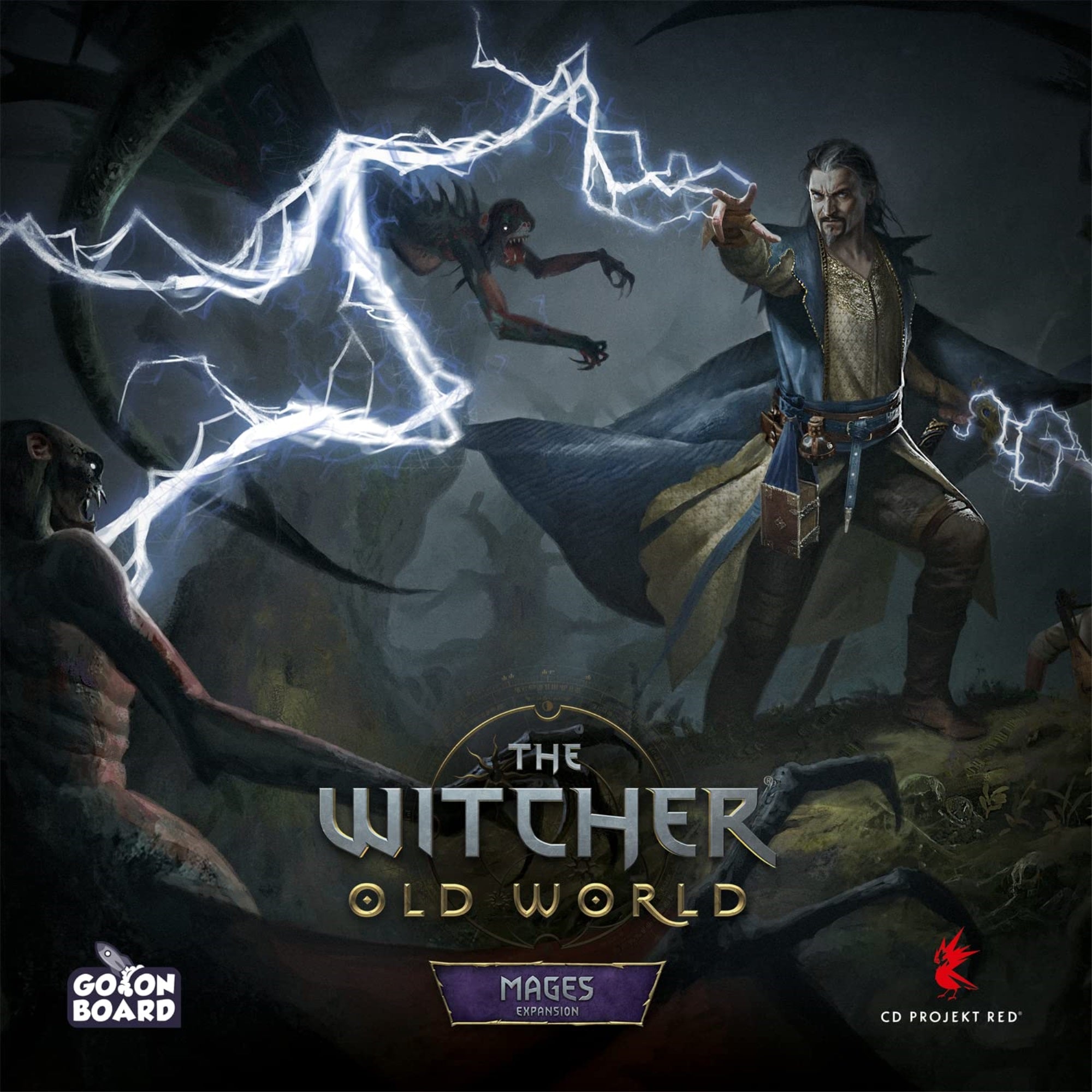 The Witcher Board Game Mages Expansion | Fantasy Game | Competitive Adventure Game | Strategy Game For Adults | Ages 14+ | 1-5 P